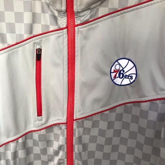 Retro Philadelphia 76ers Full zip jacket - Picture 4 of 9